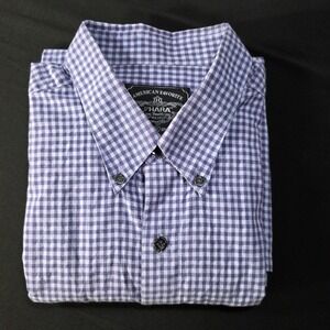 Men's XL HARA Mexican Shirt Short Sleeve Button Up, read